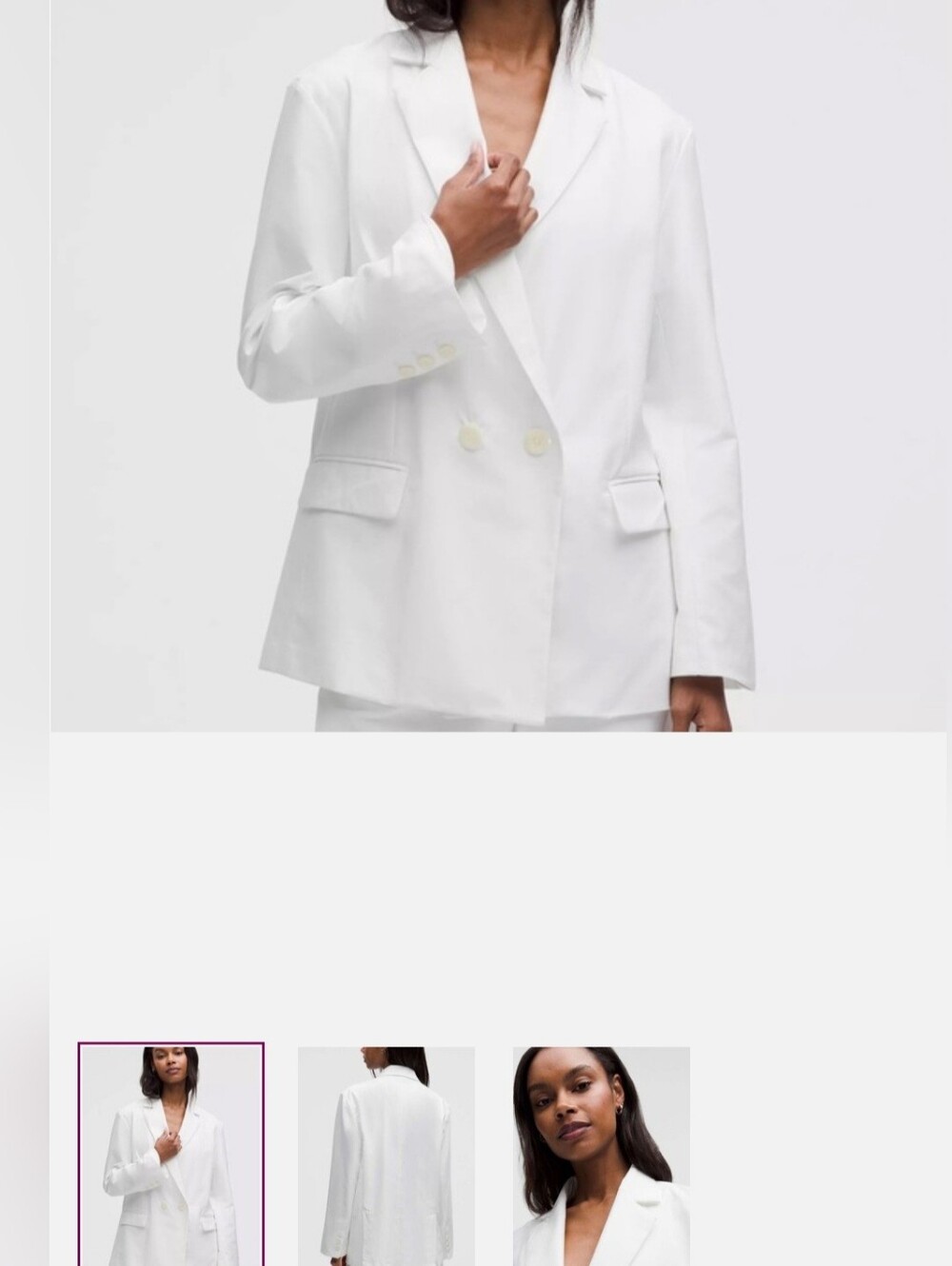 Lululemon Linen BLAZER - Picture 3 of 4